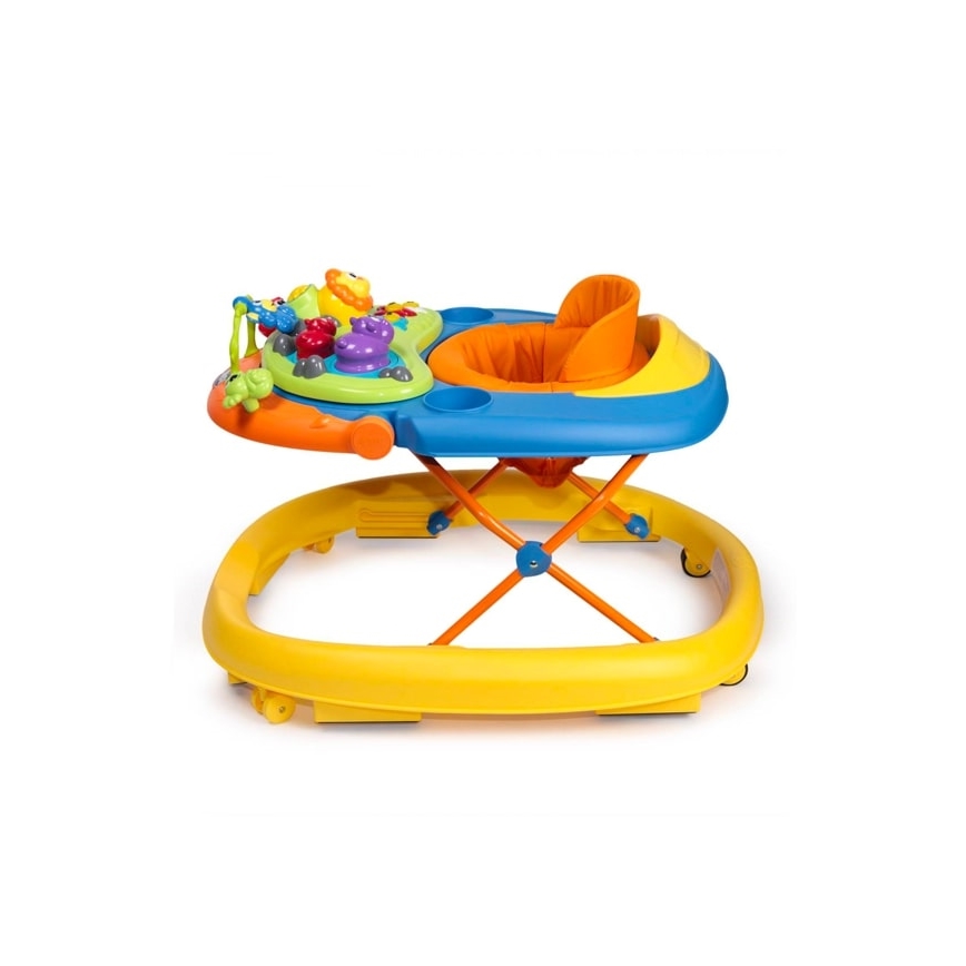 Chicco - Gåstol WALKY TALKY gul/blå