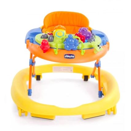 Chicco - Gåstol WALKY TALKY gul/blå