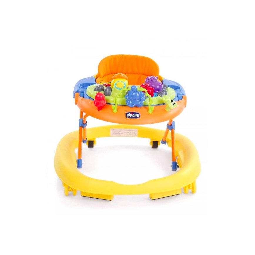 Chicco - Gåstol WALKY TALKY gul/blå