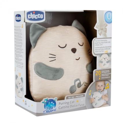 Chicco - Interaktiv plyschleksak katt