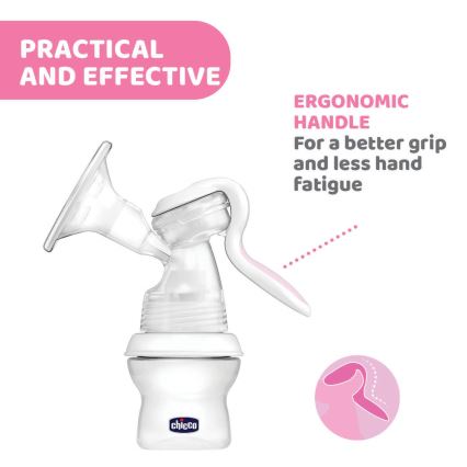 Chicco - Manuell bröstpumpa Natural Feeling