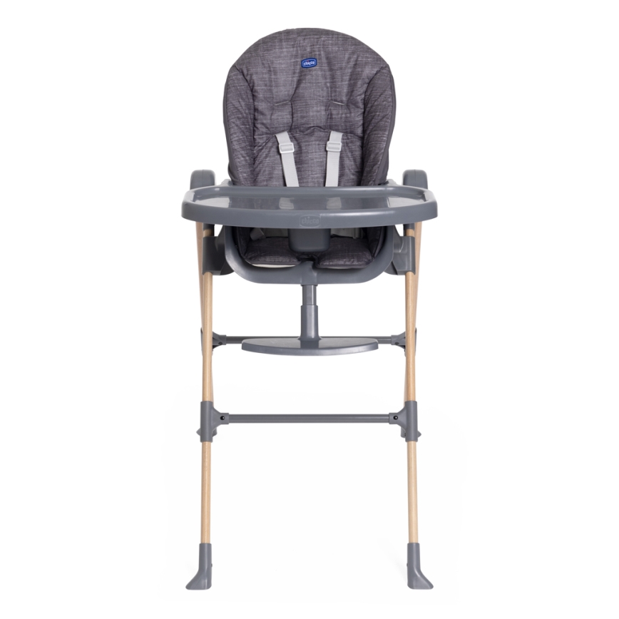 Chicco - Matstol för barn Polly Essential - grå