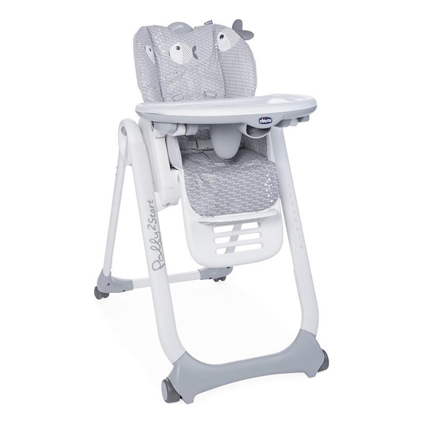 Chicco - Matstol för barn Polly2Start - Dots