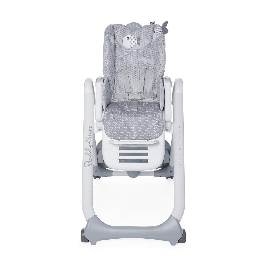 Chicco - Matstol för barn Polly2Start - Dots