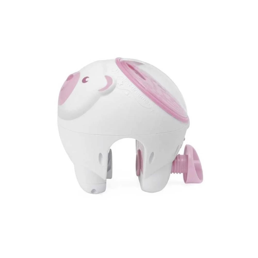 Chicco - Projektor för barn 2i1 POLAR BEAR rosa
