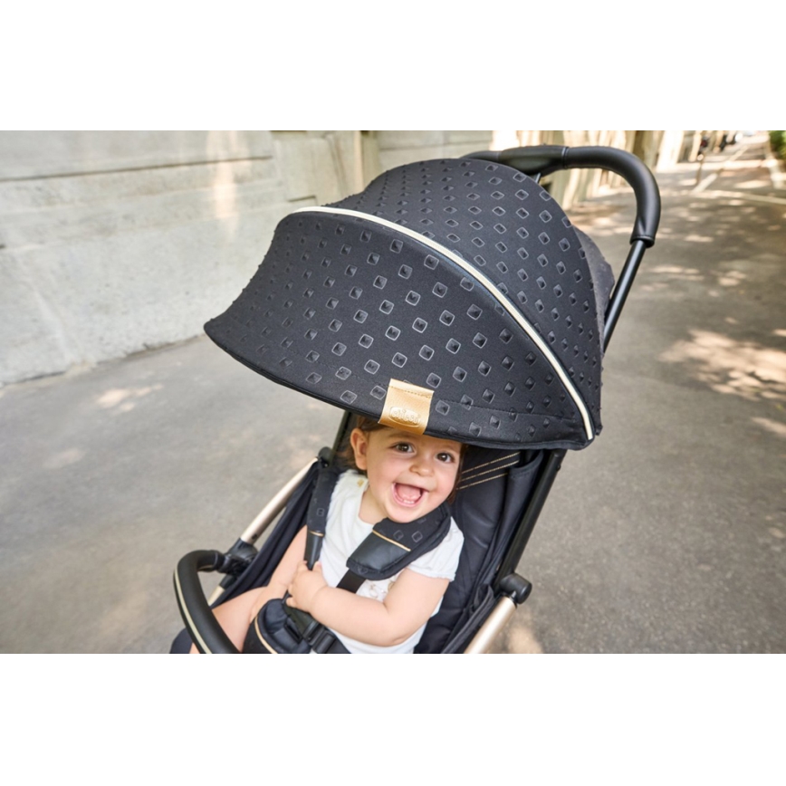 Chicco - Sittvagn GOODY XPLUS Black Re_Lux Eco+ + push bil ALL AROUND