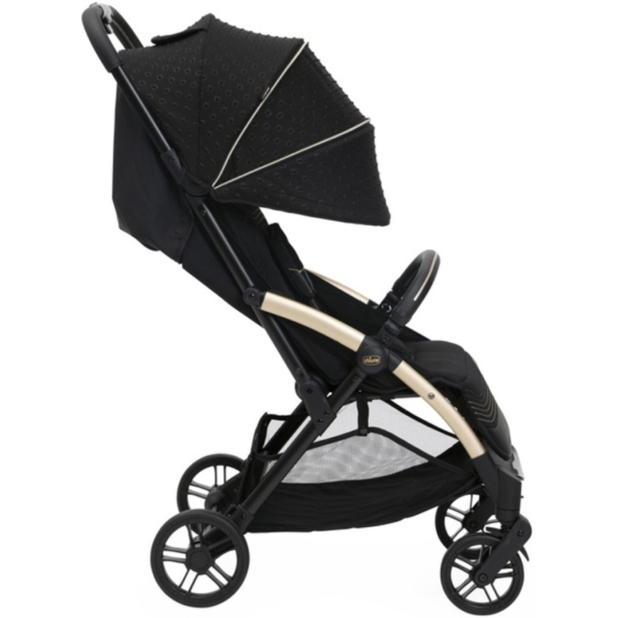 Chicco - Sittvagn GOODY XPLUS Black Re_Lux Eco+ + push bil ALL AROUND