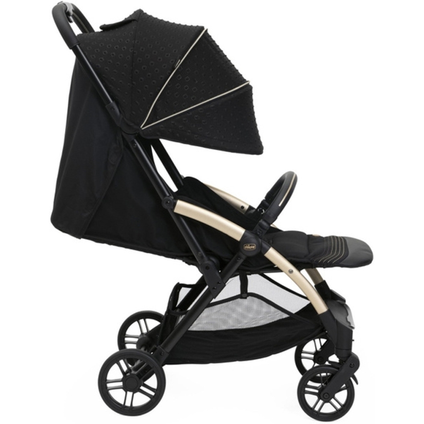 Chicco - Sittvagn GOODY XPLUS Black Re_Lux Eco+ + push bil ALL AROUND