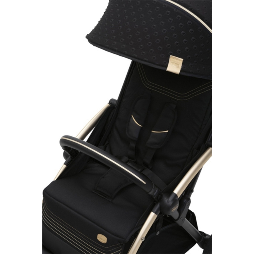 Chicco - Sittvagn GOODY XPLUS Black Re_Lux Eco+ + push bil ALL AROUND