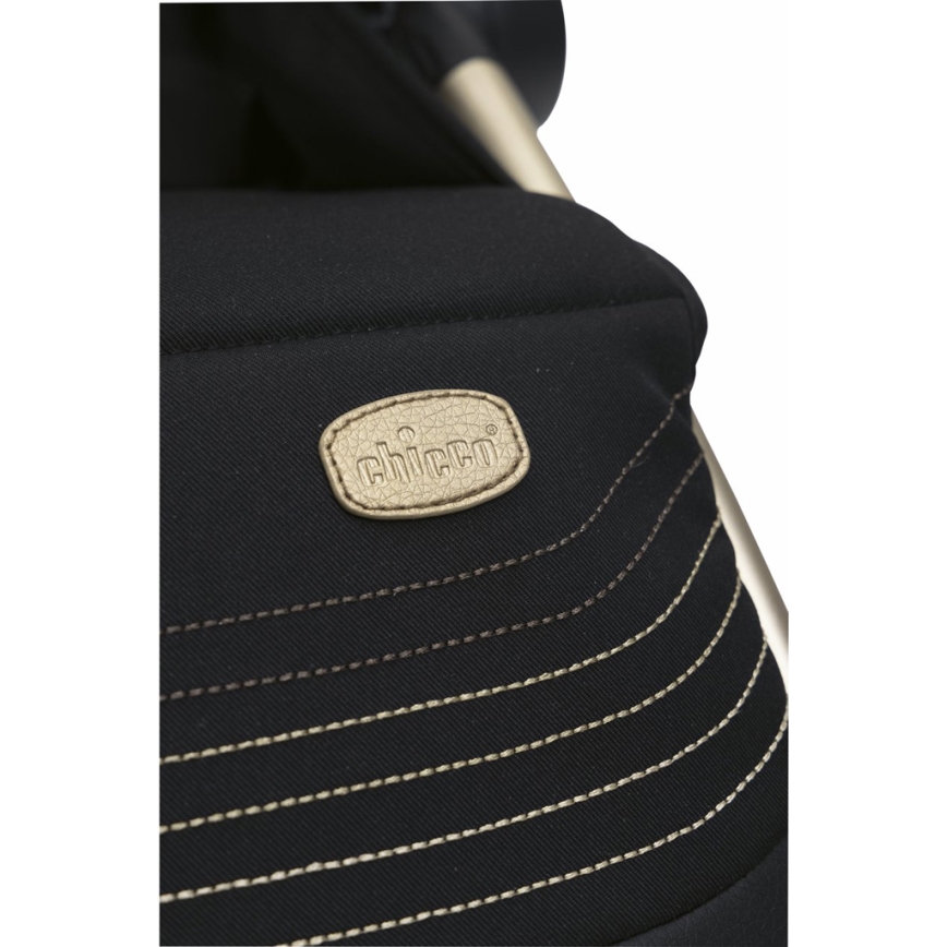 Chicco - Sittvagn GOODY XPLUS Black Re_Lux Eco+ + push bil ALL AROUND