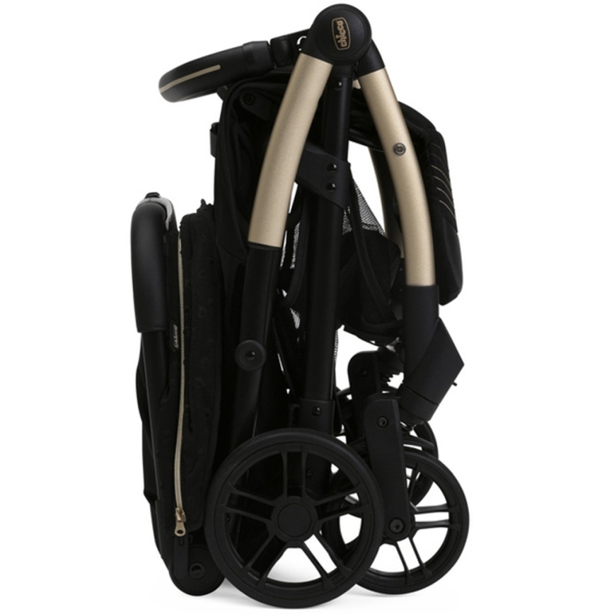 Chicco - Sittvagn GOODY XPLUS Black Re_Lux Eco+ + push bil ALL AROUND