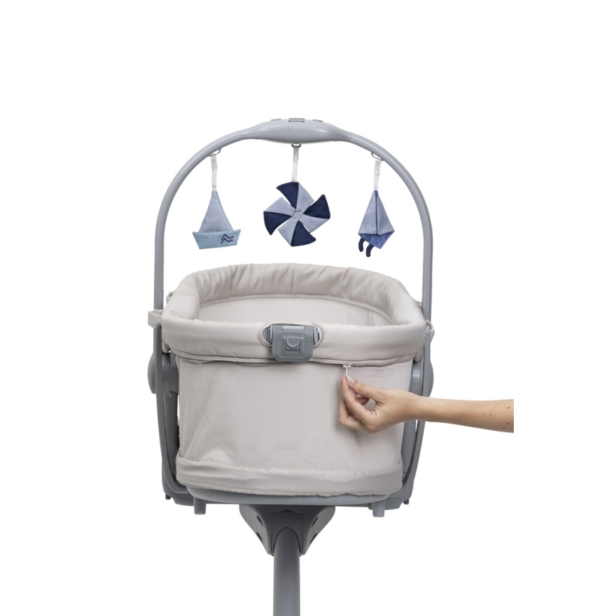 Chicco - Spjälsäng 05.01.2001 BABY HUG PRO beige