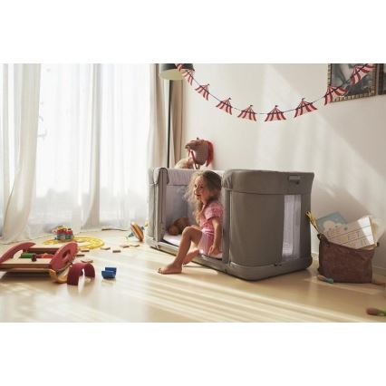 Chicco - Spjälsäng 3i1 3v1 NEXT2ME FOREVER ljusgrå