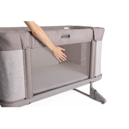 Chicco - Spjälsäng 3i1 NEXT2ME FOREVER grå