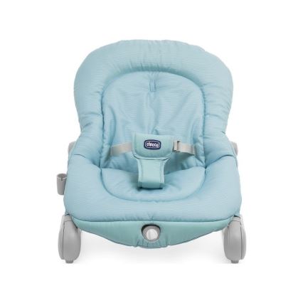 Chicco - Vibrerande babysitter med musik BALLOON Froggy blå