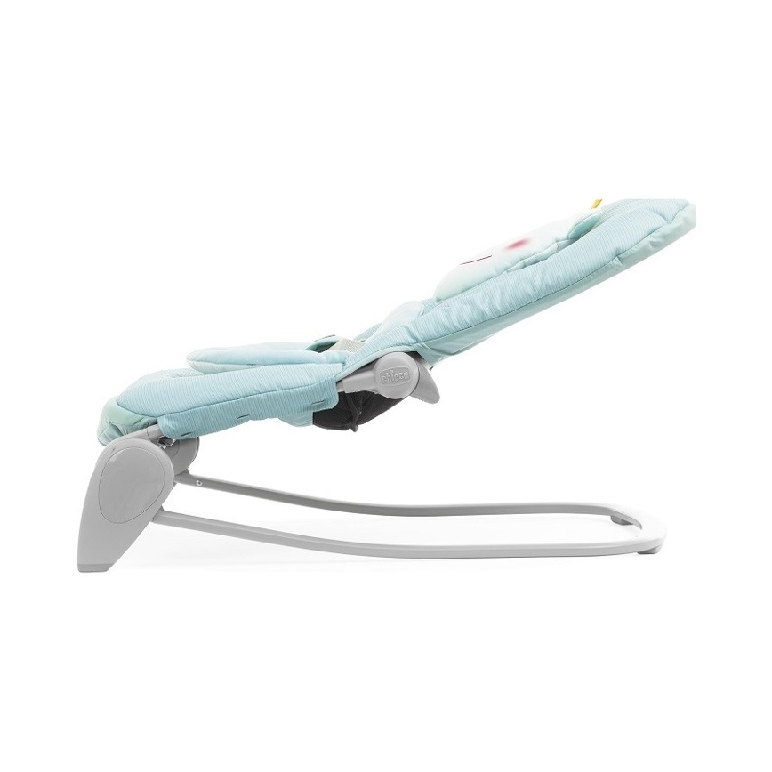 Chicco - Vibrerande vippstol med melodi BALLOON Froggy 2xAA + 1xLR20 blå