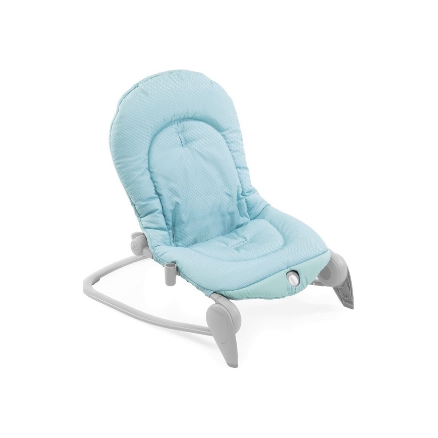 Chicco - Vibrerande vippstol med melodi BALLOON Froggy 2xAA + 1xLR20 blå