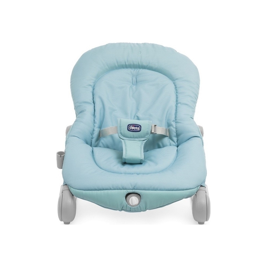 Chicco - Vibrerande vippstol med melodi BALLOON Froggy 2xAA + 1xLR20 blå