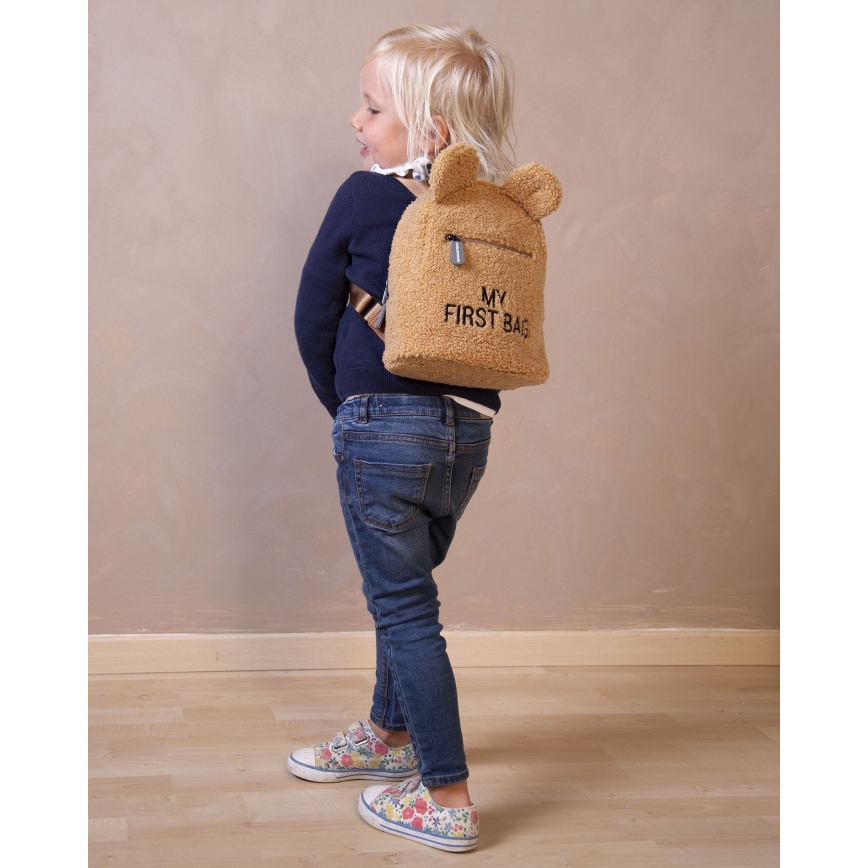 Childhome - Barnryggsäck MY FIRST BAG brun