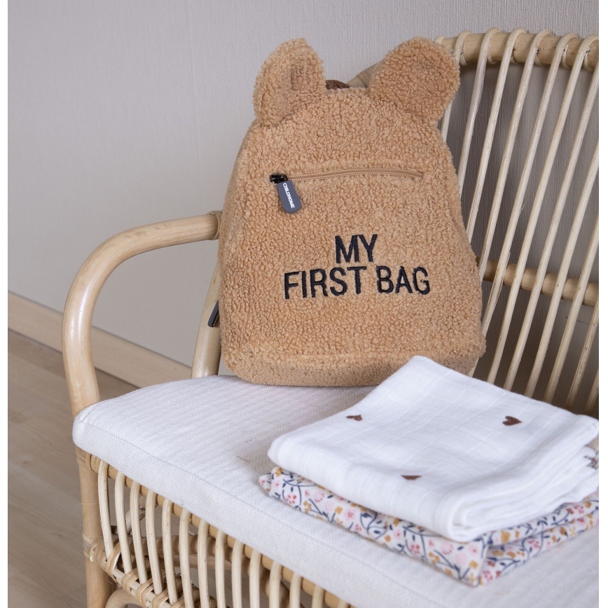 Childhome - Barnryggsäck MY FIRST BAG brun