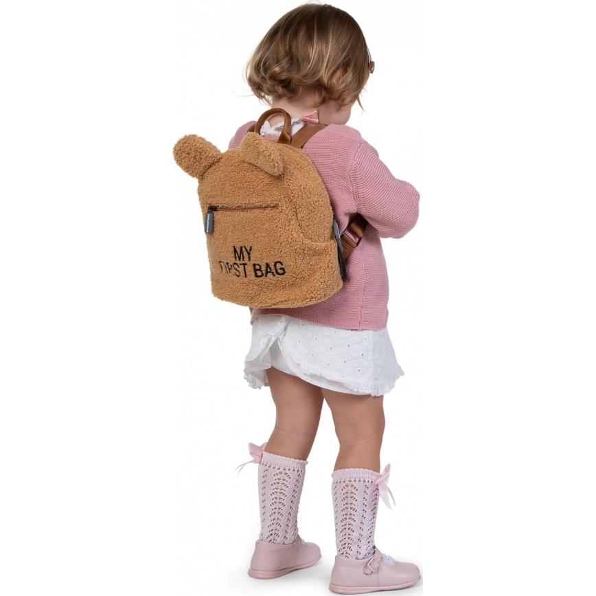 Childhome - Barnryggsäck MY FIRST BAG brun