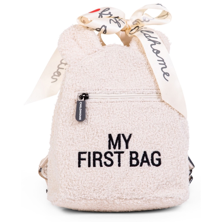Childhome - Barnryggsäck MY FIRST BAG krämig