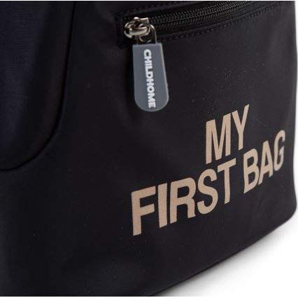 Childhome - Barnryggsäck MY FIRST BAG svart