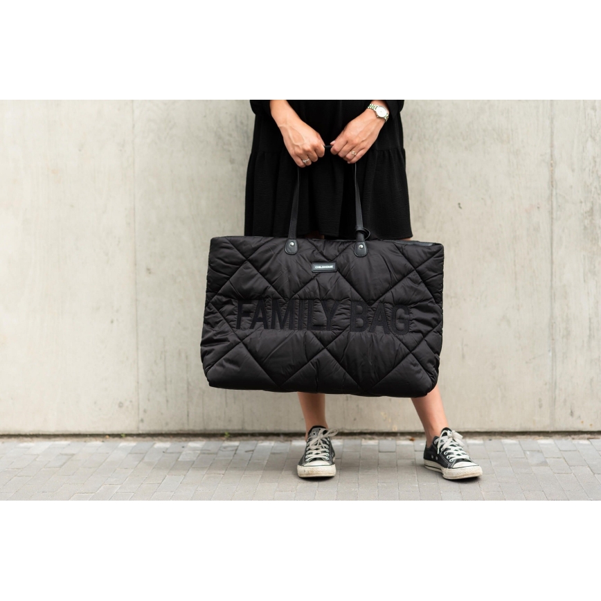 Childhome - Resväska FAMILY BAG svart
