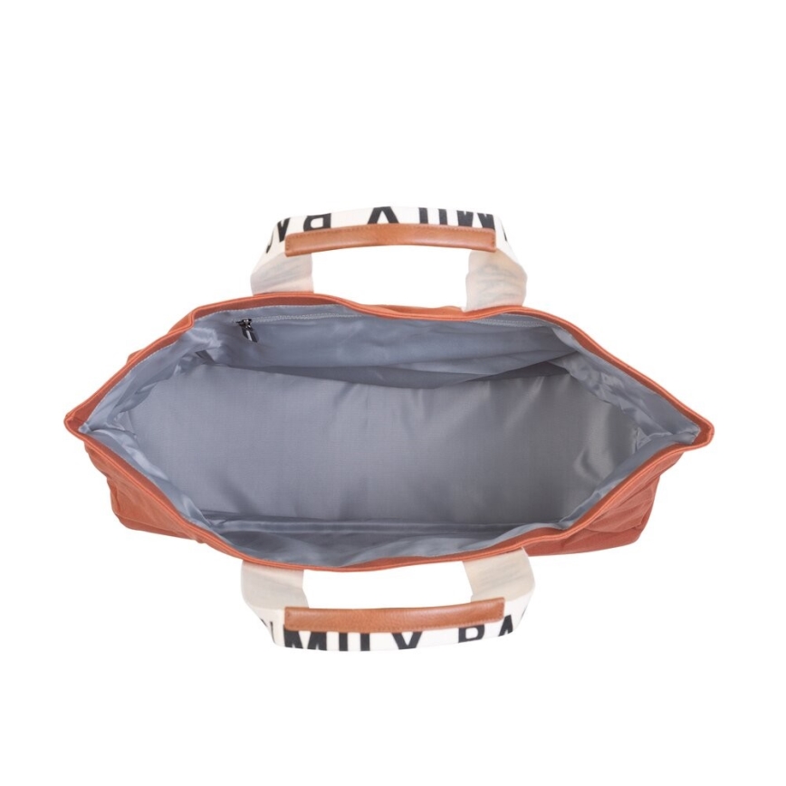 Childhome - Resväska FAMILY BAG CANVAS orange