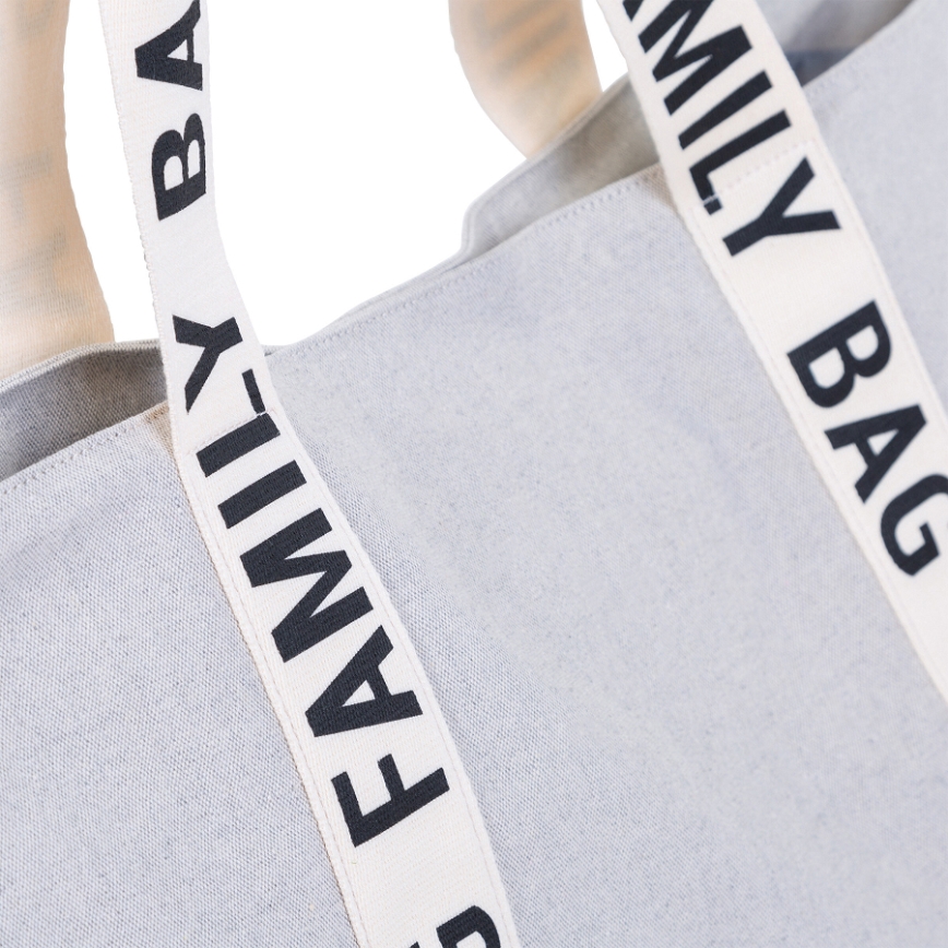 Childhome - Resväska FAMILY BAG CANVAS vit