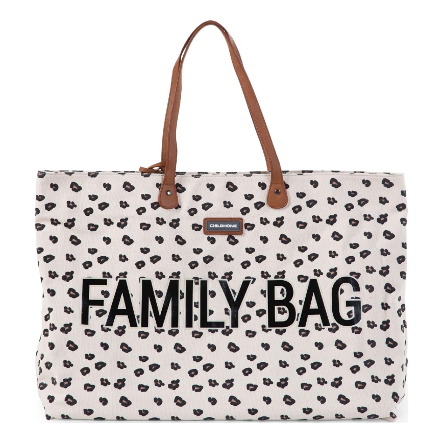 Childhome - Resväska FAMILY BAG leopard