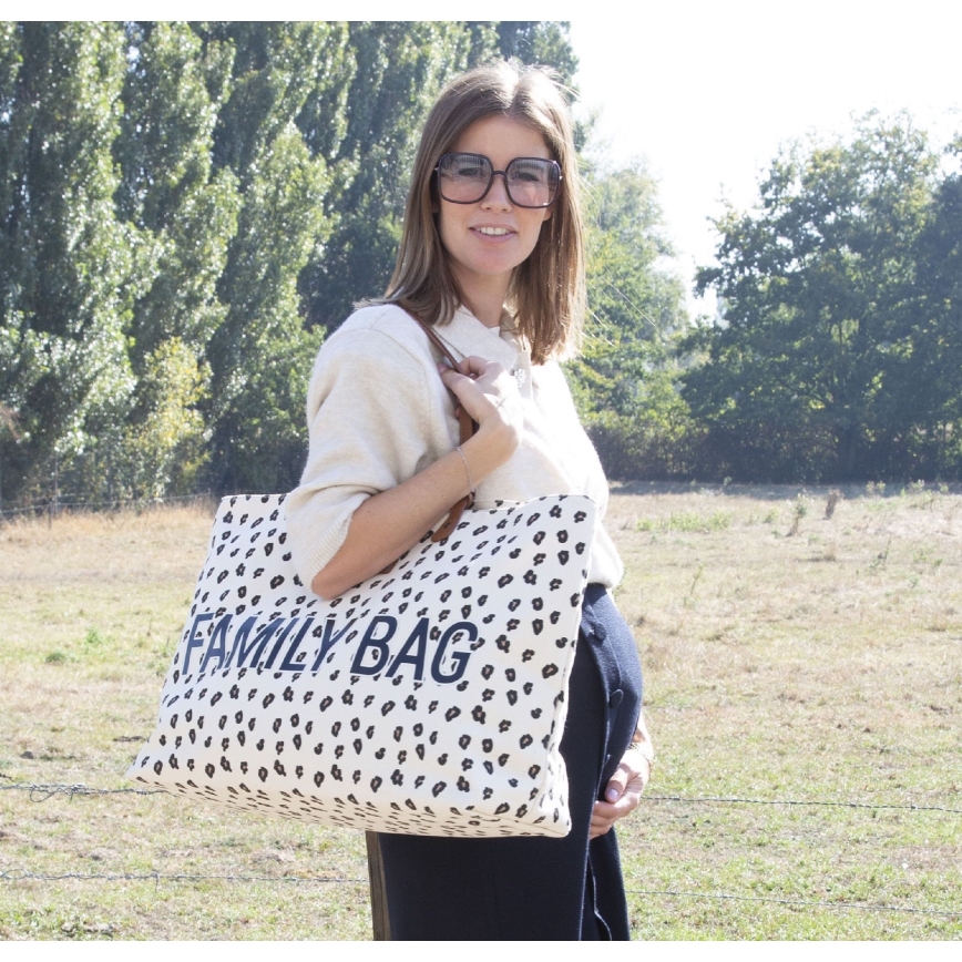 Childhome - Resväska FAMILY BAG leopard