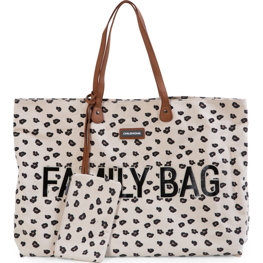 Childhome - Resväska FAMILY BAG leopard