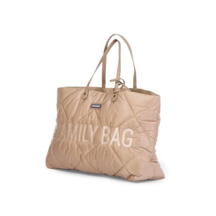 Childhome - Resväska FAMILY BAG PUFFERED grädde