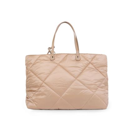 Childhome - Resväska FAMILY BAG PUFFERED grädde