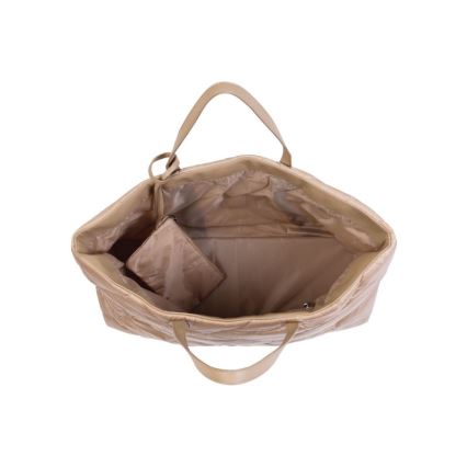 Childhome - Resväska FAMILY BAG PUFFERED grädde