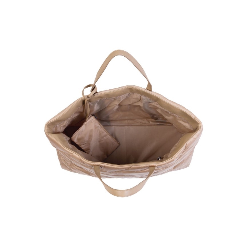 Childhome - Resväska FAMILY BAG PUFFERED grädde