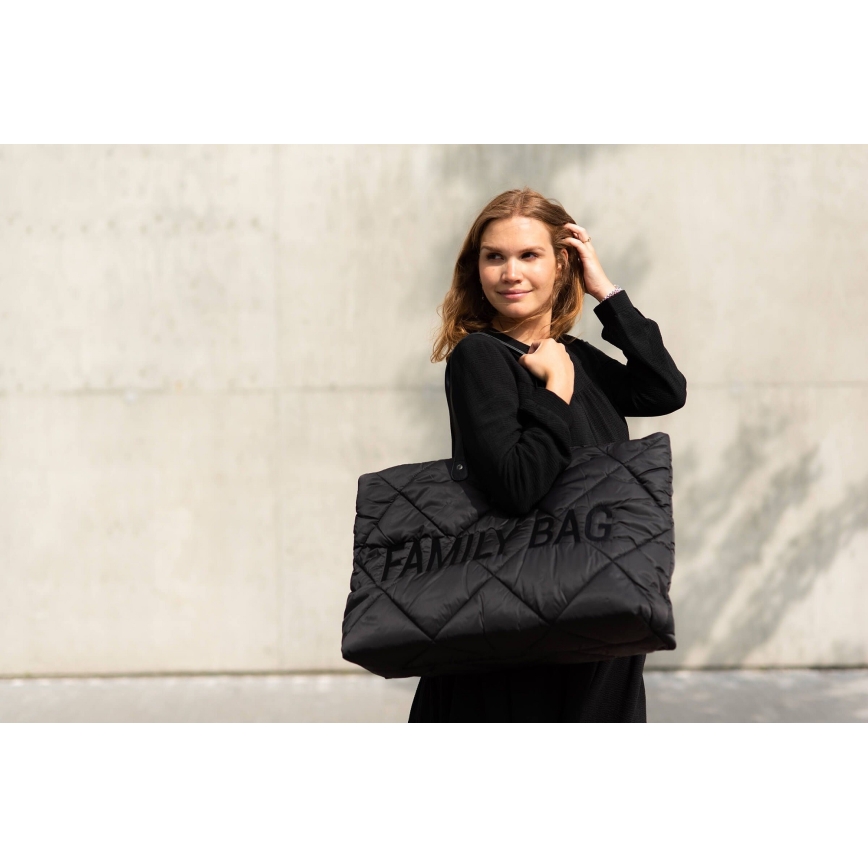 Childhome - Resväska FAMILY BAG svart