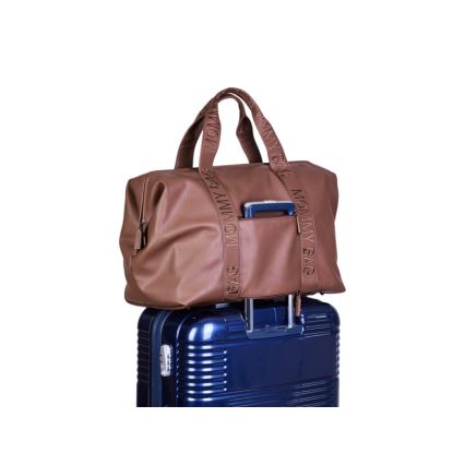 Childhome - Skötväska MOMMY BAG LEATHER brun