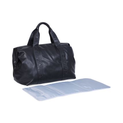 Childhome - Skötväska MOMMY BAG LEATHER svart