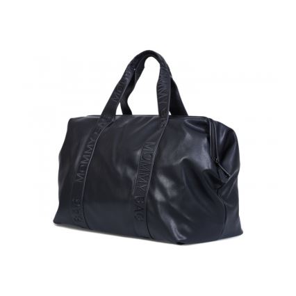 Childhome - Skötväska MOMMY BAG LEATHER svart