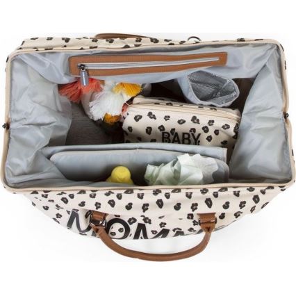 Childhome - Skötväska MOMMY BAG leopard