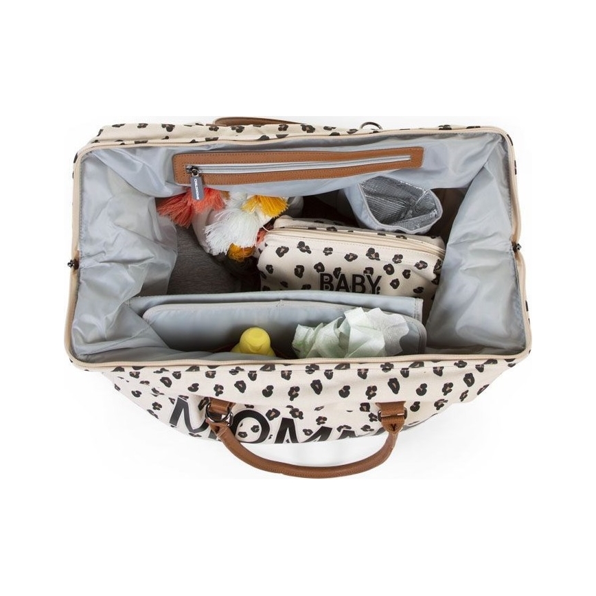 Childhome - Skötväska MOMMY BAG leopard