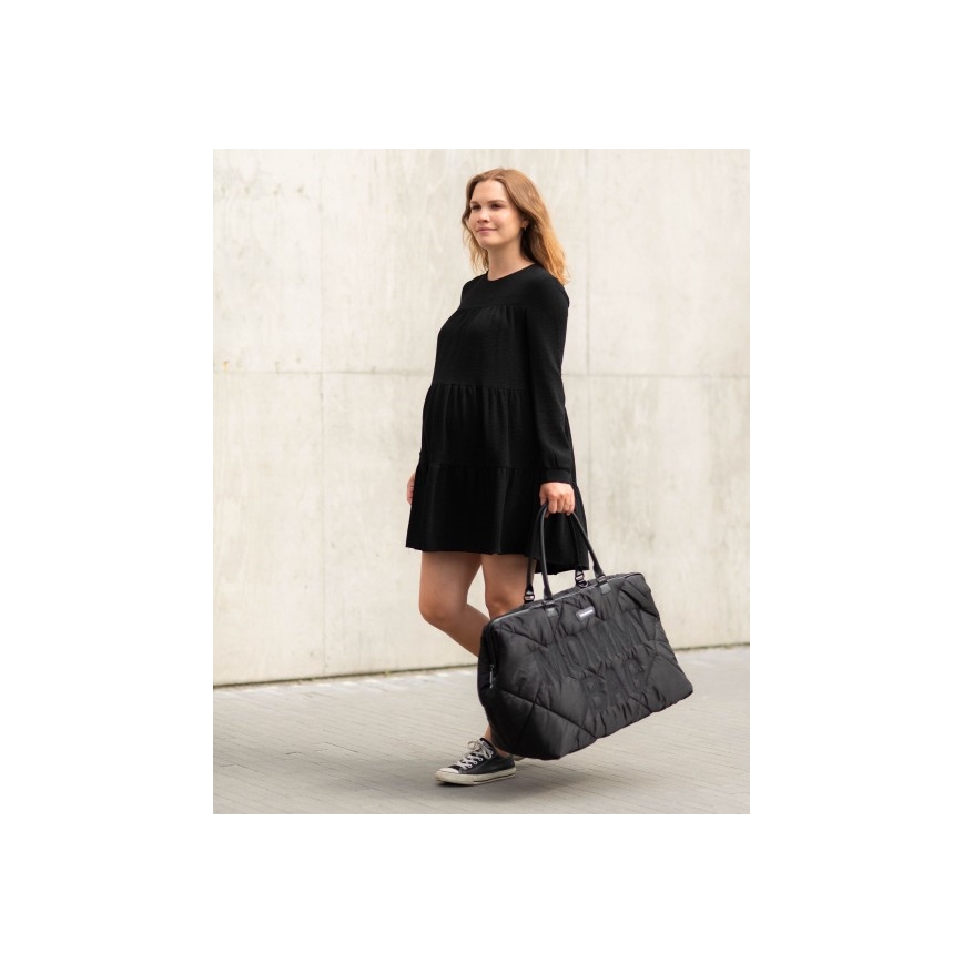 Childhome - Skötväska MOMMY BAG PUFFERED svart