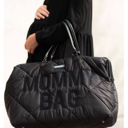 Childhome - Skötväska MOMMY BAG PUFFERED svart