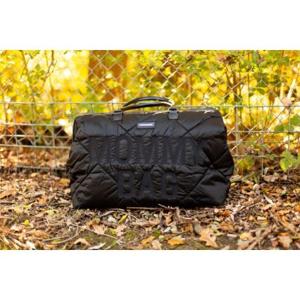 Childhome - Skötväska MOMMY BAG PUFFERED svart