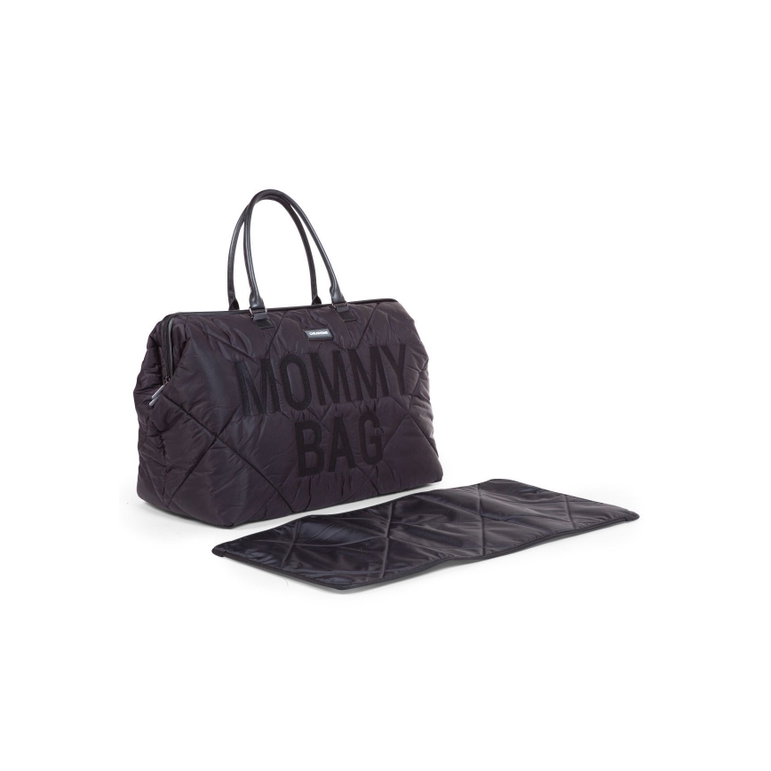 Childhome - Skötväska MOMMY BAG PUFFERED svart
