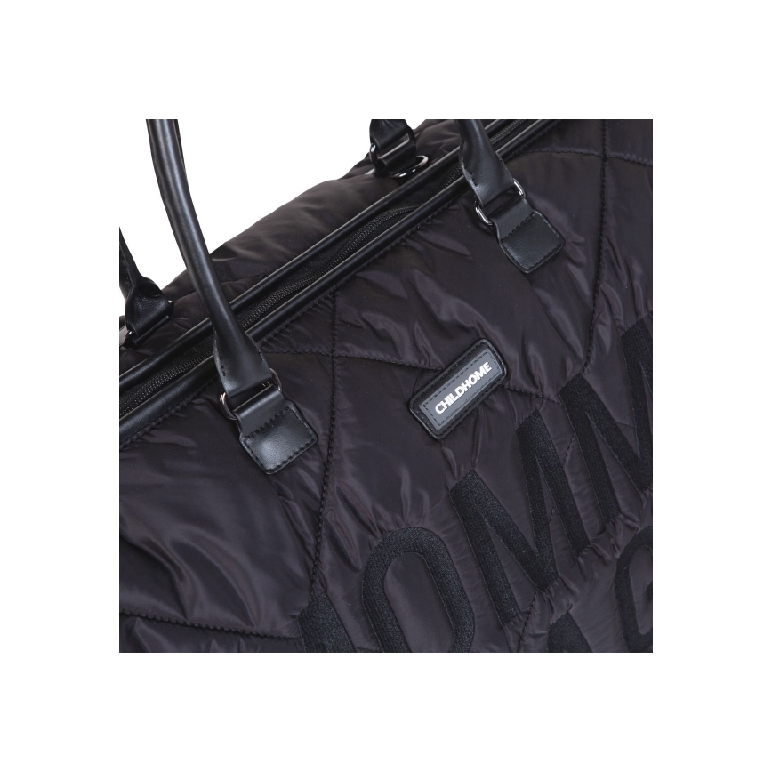 Childhome - Skötväska MOMMY BAG PUFFERED svart