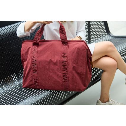 Childhome - Skötväska MOMMY BAG röd