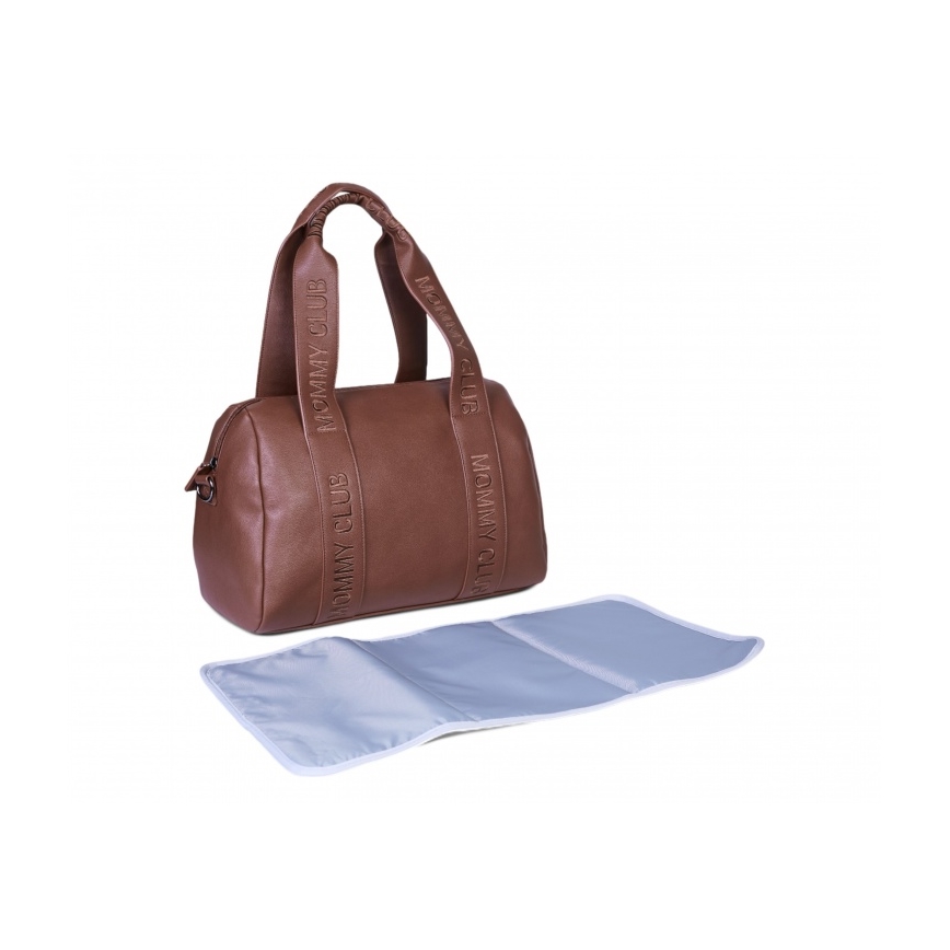 Childhome - Skötväska MOMMY CLUB LEATHER brun